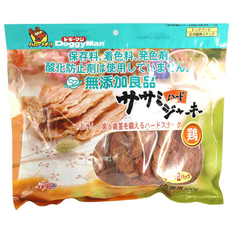 多格漫日本500g大包装烤制鸡小胸