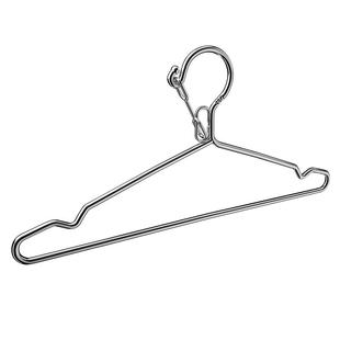 304不锈钢防风衣架风吹不跑不生锈加粗加厚防滑实心衣撑