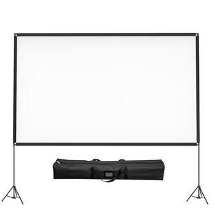 JMGO坚果户外投影仪幕布一体便携支架落地室外高清露营野营家用投影布移动露天电影庭影院全套露天屏幕