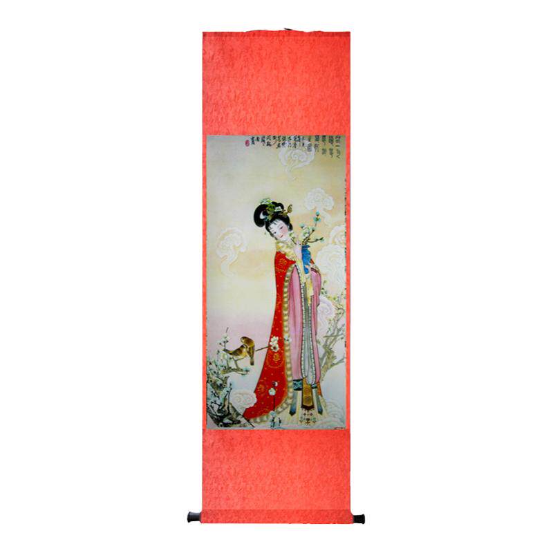 仕女图人物工笔画挂画