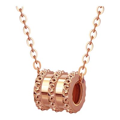 黄金项链女款k金吊坠5g工艺细款