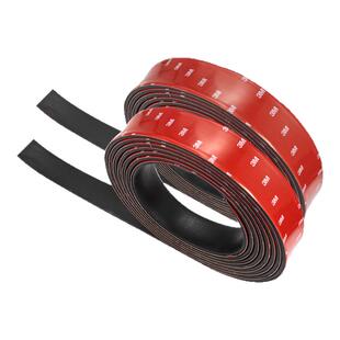 3M自粘橡胶条玻璃减震垫缓冲条防滑橡胶垫片止震皮条门缝密封扁条