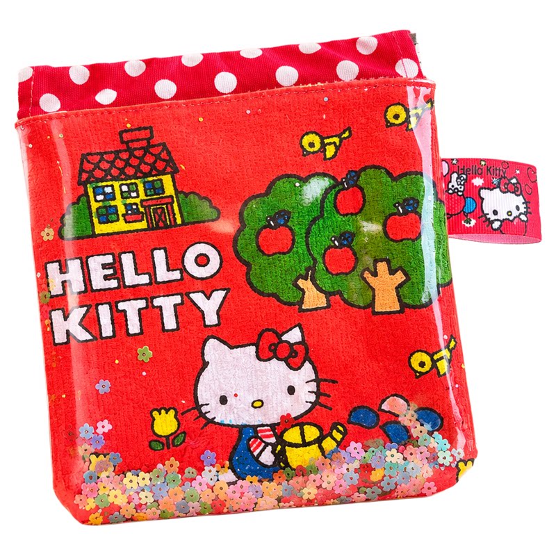 Hellokitty磁吸收纳包可爱亮片