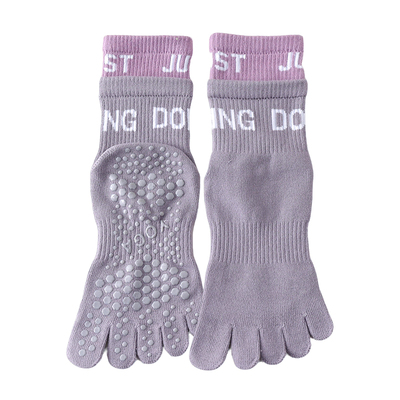 普拉提瑜伽袜子五指袜防滑专业女