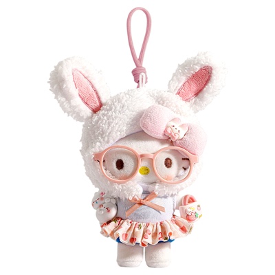 正版可爱hellokitty包包挂件毛绒