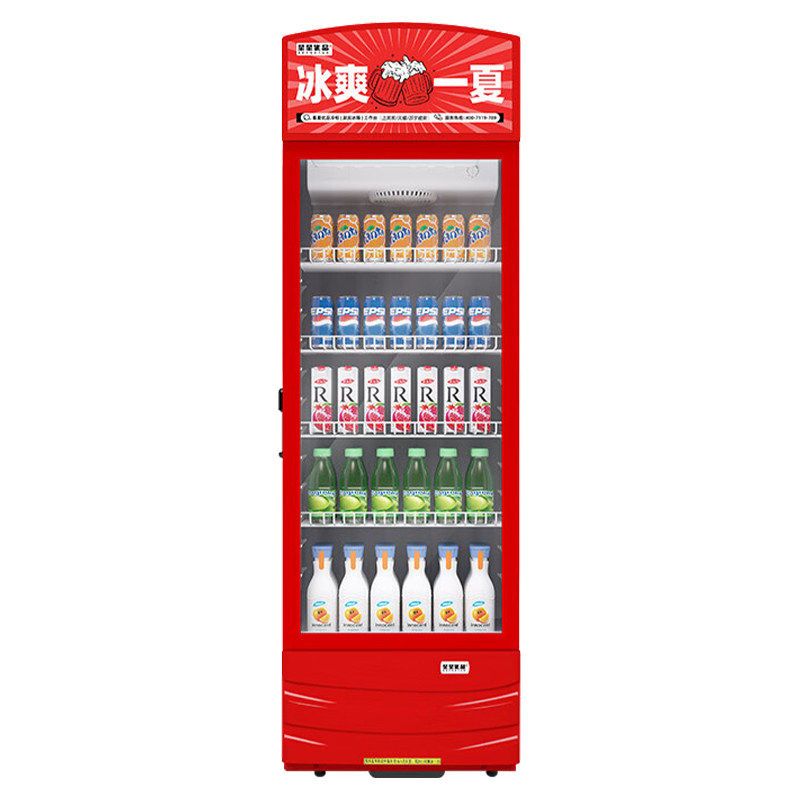 星星冷藏展示柜多门立式饮料柜