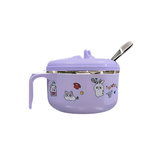 方便面碗韩式饭盒学生宿舍泡面碗带盖食堂打饭用饭碗简约方便面碗