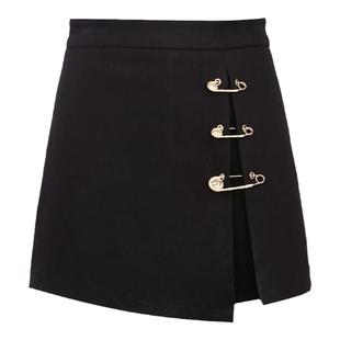 t区绫致Vero Moda牛仔短裤女装25春夏高腰A字型简约百搭休闲时尚