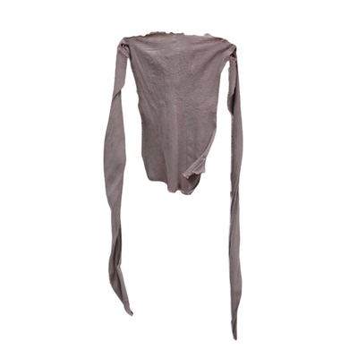 MarcLeBihan丝绸平肩上衣T恤