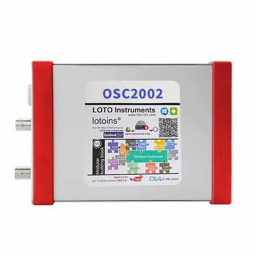 议价LOTO USB数字示波器 1G等效采样 OSC2002信号源逻辑分析 隔离