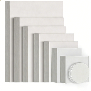 白色卡纸荷兰白卡纸硬卡纸8开a4大张白纸350克g八开8k四开4k全开a3手抄报1k16k小学生幼儿园300g克正方形圆形