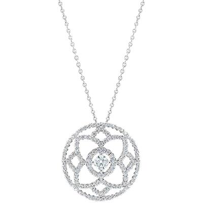 DeBeers钻石项链莲花