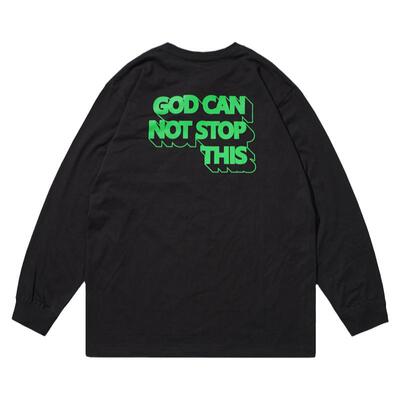 秋季长袖国潮纯棉宽松长袖T恤