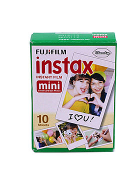 富士拍立得相纸instax mini7s/8/25/50s/90迷你系列3寸白边相纸