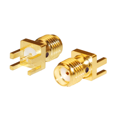 达睿康SMA天线座偏脚母头