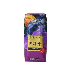 佰恩氏西梅汁200ml*12瓶