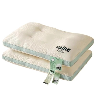 史努比枕头护颈椎助睡眠枕芯家用一对颈椎枕学生睡觉专用侧睡曲度