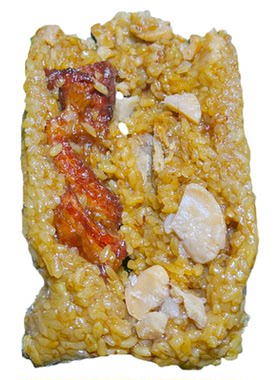 浙江衢州特色佛豆肉粽农家粽子