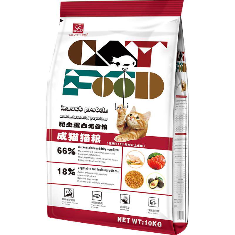 乐施成猫昆虫蛋白主粮
