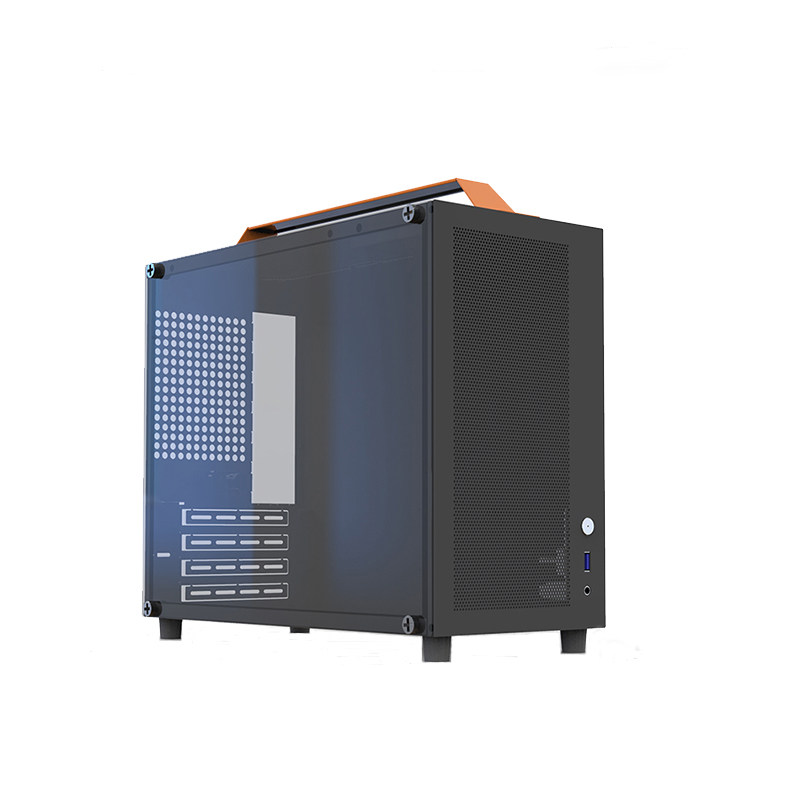 九号半A7AIR电脑机箱亚克力迷你matx主板itx机箱机箱黑电脑主机箱