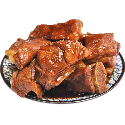 上海风味老杜红烧排骨即食酱香排骨酱肉卤菜半成品快手菜家宴熟食