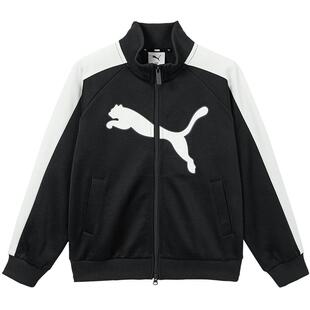 PUMA彪马儿童外套新款中大男女童时尚立领运动服学生拉链夹克上衣