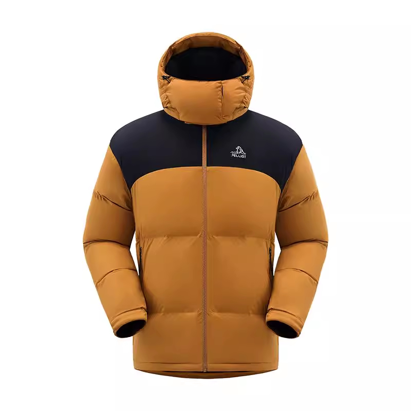 伯希和800蓬新款防风鹅绒登山服