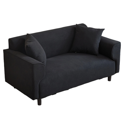 布艺沙发客厅小户型直排两三人沙发出租房屋民宿公寓轻奢直排沙发