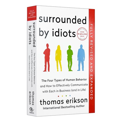 英文原版 Surrounded by Idiots 被白痴包围-美版 进口原版英文书籍