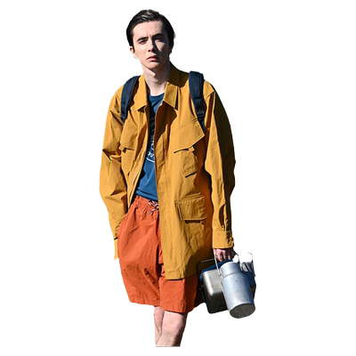 2022春季新款工装风衣男