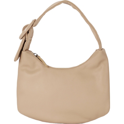 【礼物】Gu_De 女个性日常卡其色皮革手提包