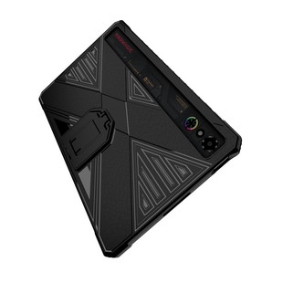 适用于努比亚红魔3Pro游戏平板保护套NP05J红魔3Pro平板保护壳自带支架磨砂防摔电竞耐磨硅胶手感