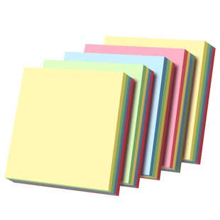 便利贴小学生办公用高颜值小条有粘性标签纸贴纸标签贴初中生专用手写可撕留言记事贴便签本彩色便签纸办公室