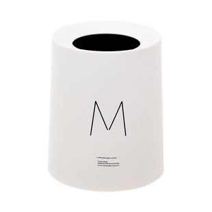 垃圾桶卧室客厅圾圾桶北欧风家用大号无盖拉圾筒卫生间马桶纸篓箱