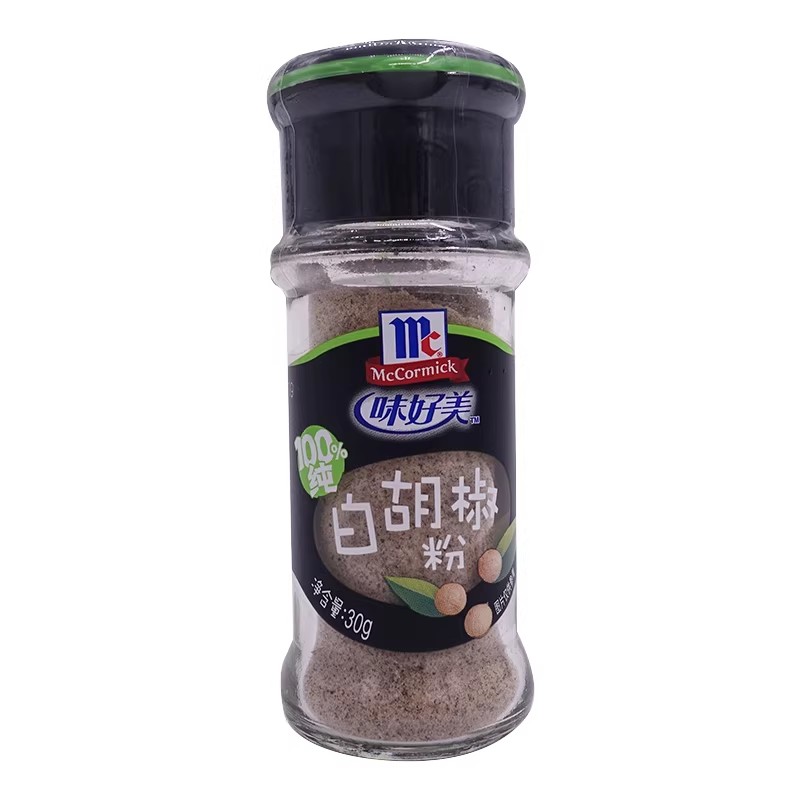 味好美白胡椒粉30g*2瓶