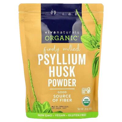 Viva Naturals,认可车前子壳粉，24 盎司（680 克）