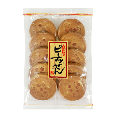2件包邮 巨好吃推荐！日本铃木厚烧花生太鼓煎饼日式手烧风味饼干