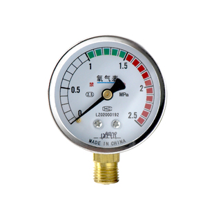 高低压氧气表减压阀单表表头氧气乙炔丙烷氮气减压器表头氧焊配件
