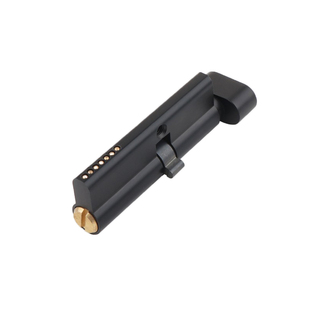 智能指纹锁芯通用单面锁半截半边单开消防安全通道防火门锁具配件