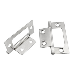 2寸3寸子母合页 烟斗铰链 不锈钢家具小型工业合页免开槽铰链