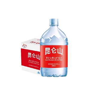 昆仑山雪山矿泉水5Lx2瓶天然弱碱性品质好水整箱