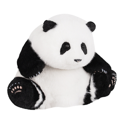 四川花花大熊猫仿真玩偶