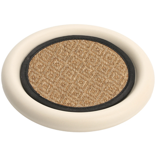 宜集堂中古风壶承盘功夫茶托垫陶瓷干泡台小型茶壶垫高颜值盖碗托