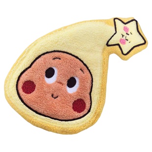 可爱星星人擦手毛巾挂式高颜值擦手布家用厨房超强吸水加厚擦手帕