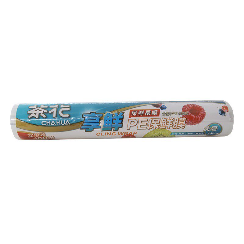 茶花家庭装食品级专用保鲜膜