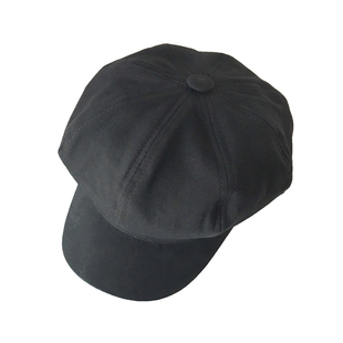 八角帽女夏季薄款英伦春秋帽子女韩版潮百搭复古报童帽棉麻贝雷帽