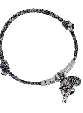 一十七手作原创设计招财风铃手链