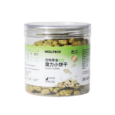 MollyBox猫薄荷饼干零食宠物磨牙洁齿清新口气猫咪美毛靓毛促兴奋