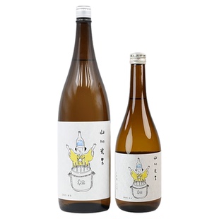 山川光男日本进口清酒春季限定款1800ml山形县果味清酒