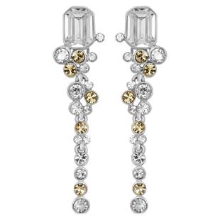 oscar de la renta欧美复古做旧长款夸张扫肩耳夹气质小众设计感